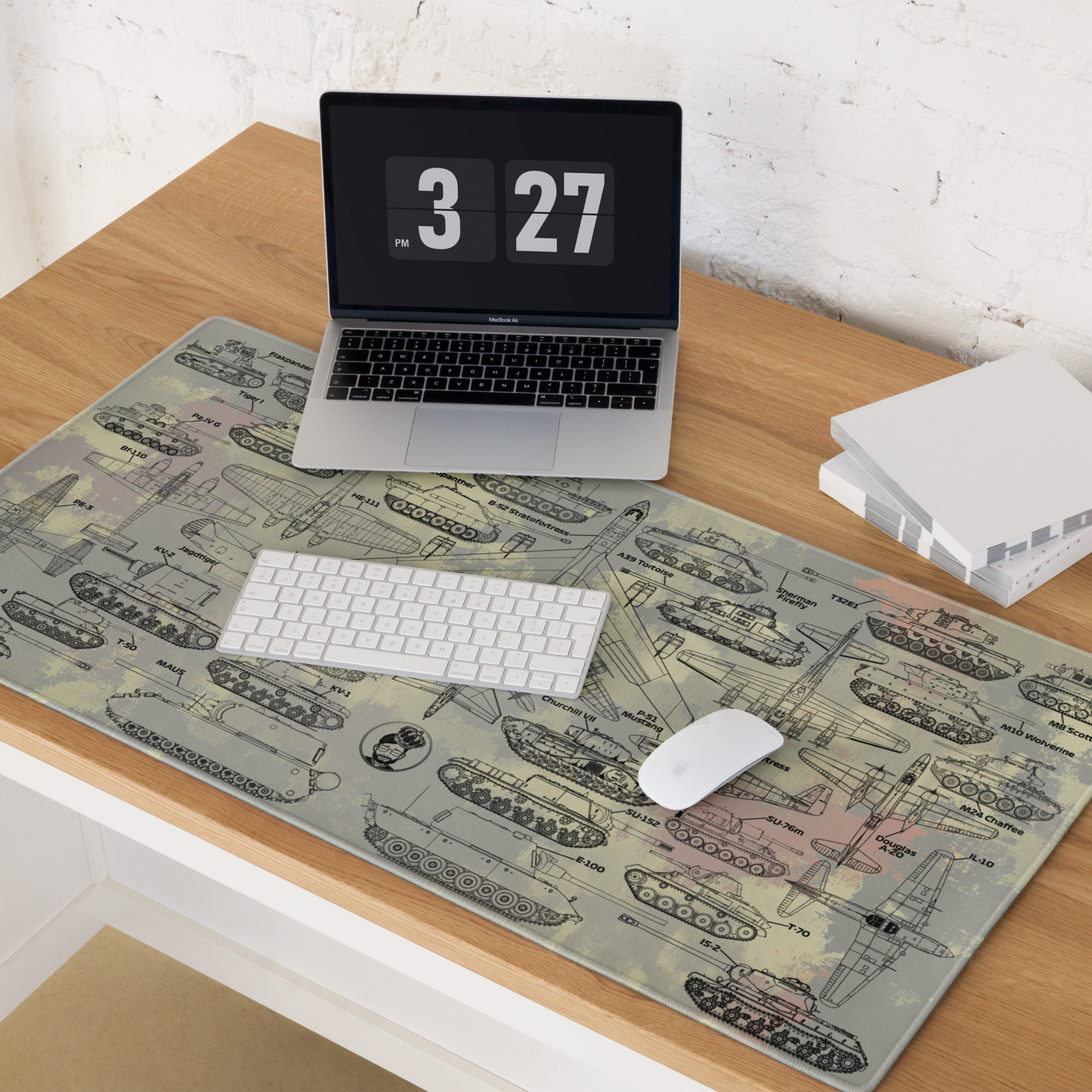 Ultimate Military Blueprint Gaming mouse pad