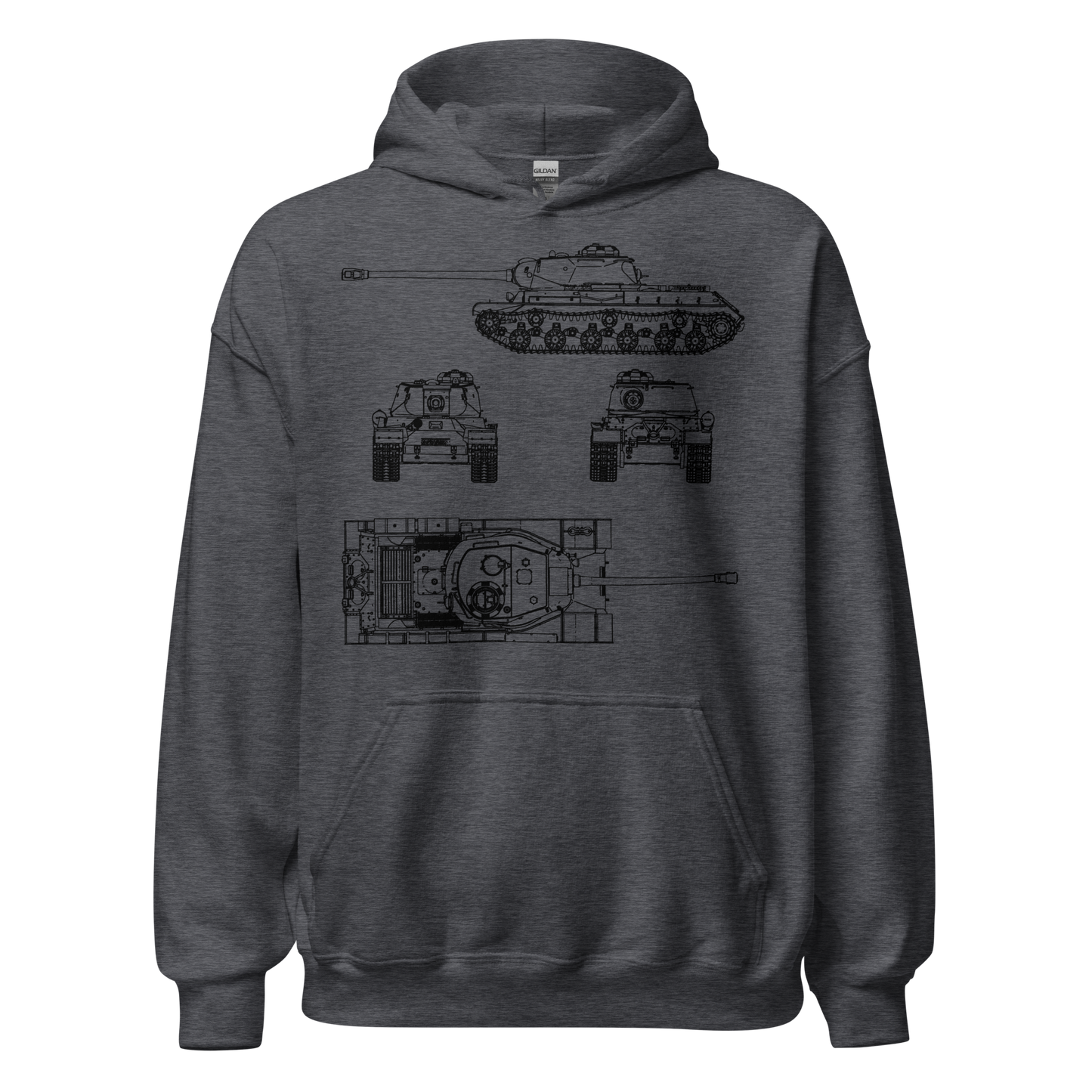 IS-2 Heavy Tank Hoody